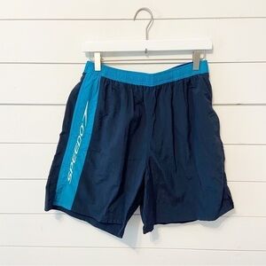 Speedo | Mens Lined Swim Trunks Size Small